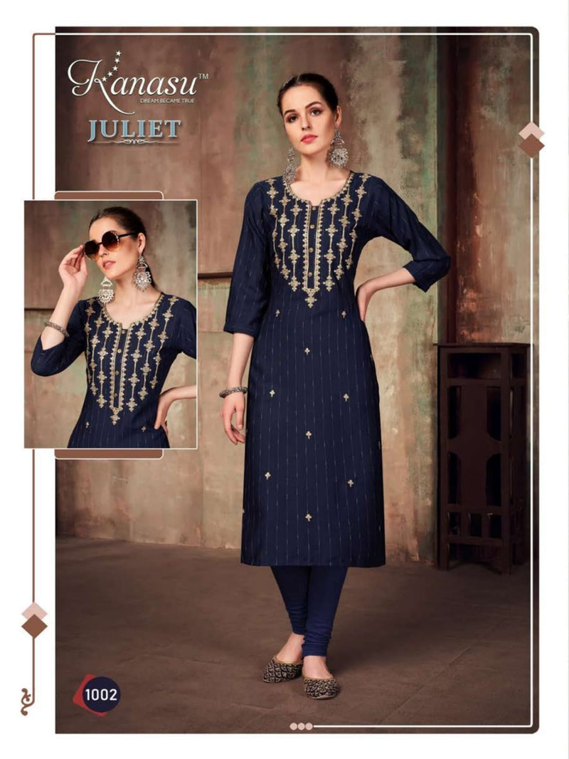 WE Juliet Wholesale Frock Style Kurti Collection - textiledeal.in